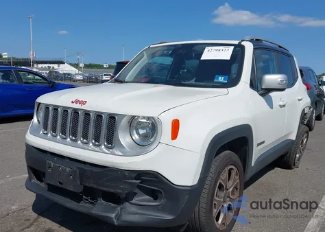 2018 Jeep Renegade Limited 4X4 из США, поврежденный, VIN ZACCJBDB0JPH78358